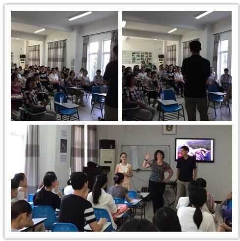 专业教师和部分学生参加主题讲座.jpg